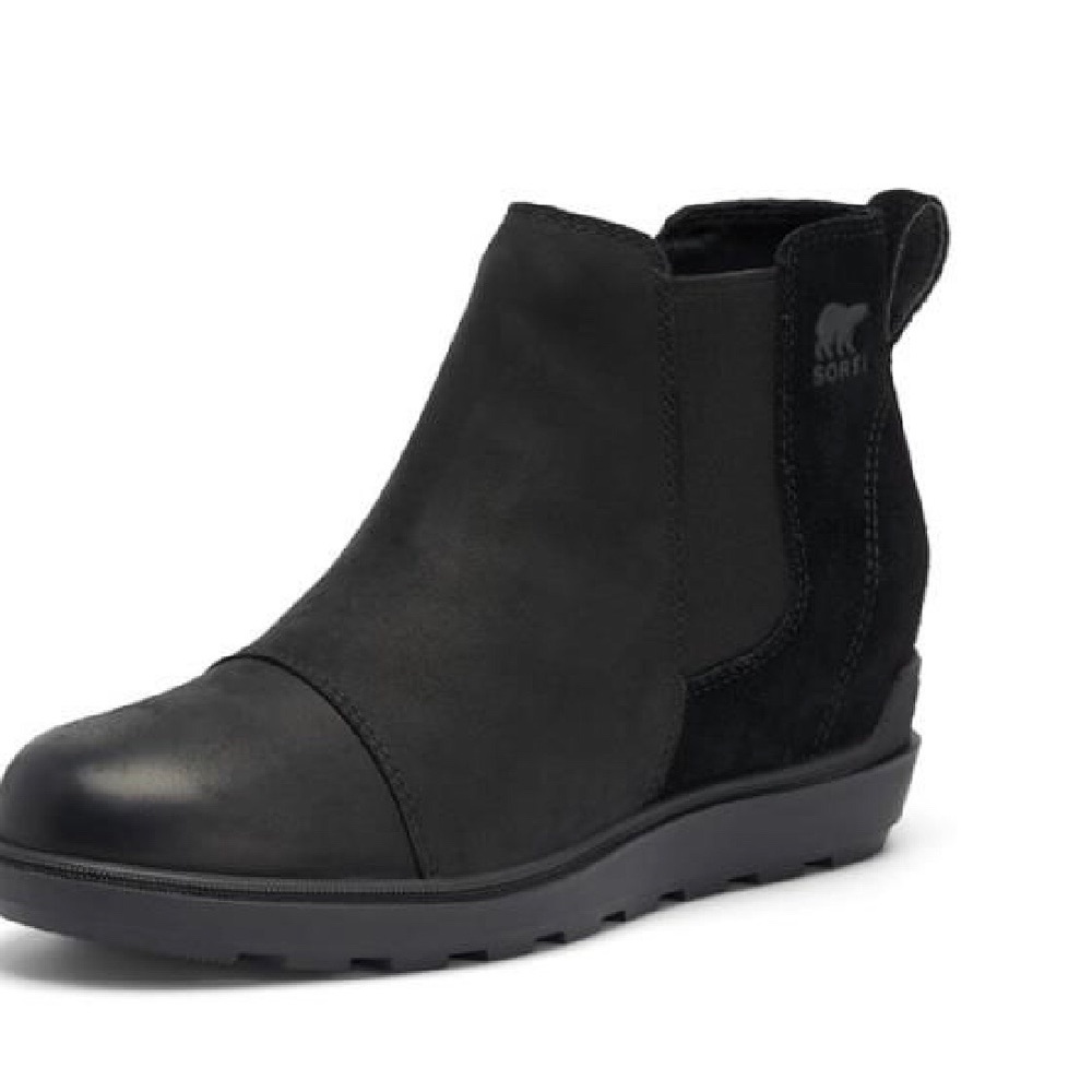 Sorel Women's Sleek Black Ankle Booties